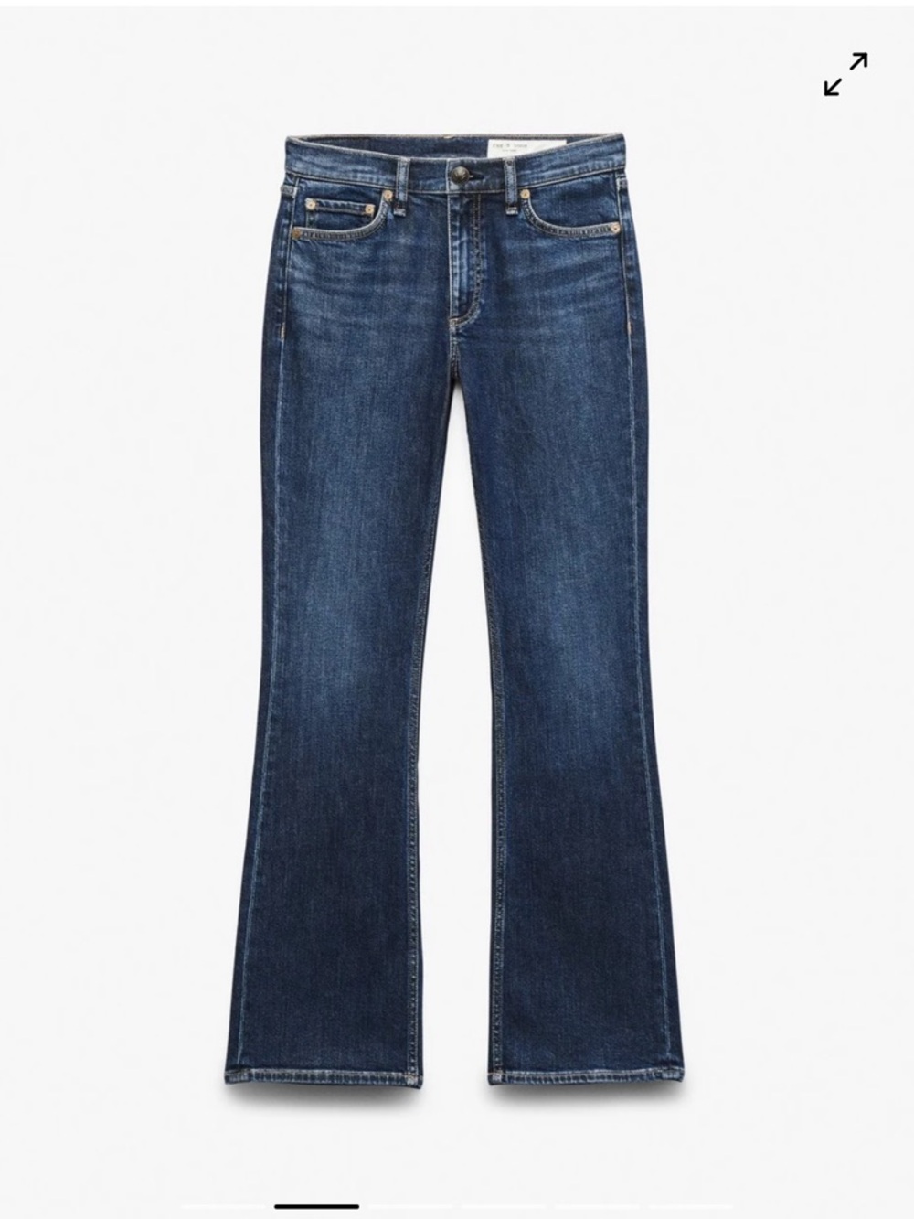 rag & bone The Peyton Dark Indigo Flare Jeans / BNWT